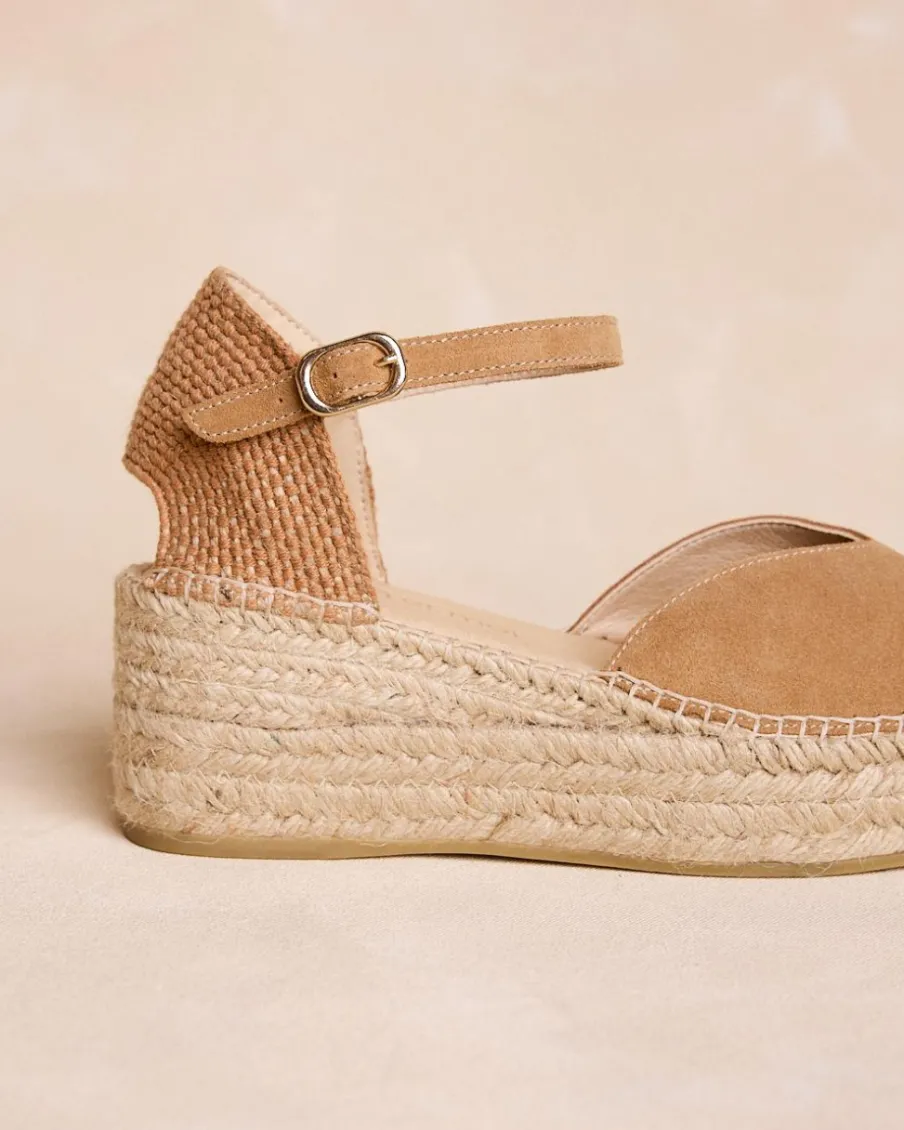 Espadrilles-Polin et moi Aurelina Espadrille taupe CHAMEAU
