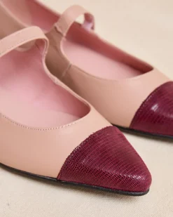 Danseurs-Polin et moi Ballerines à bout contrasté Carine Maquillage