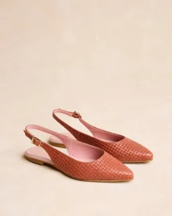 Danseurs|Tressé-Polin et moi Ballerines à bout contrasté Balva CHAUDRON