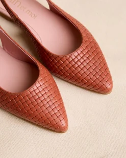 Danseurs|Tressé-Polin et moi Ballerines à bout contrasté Balva CHAUDRON