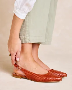 Danseurs|Tressé-Polin et moi Ballerines à bout contrasté Balva CHAUDRON