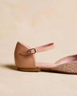 Danseurs-Polin et moi Ballerines à bout contrasté Cyrus Nu