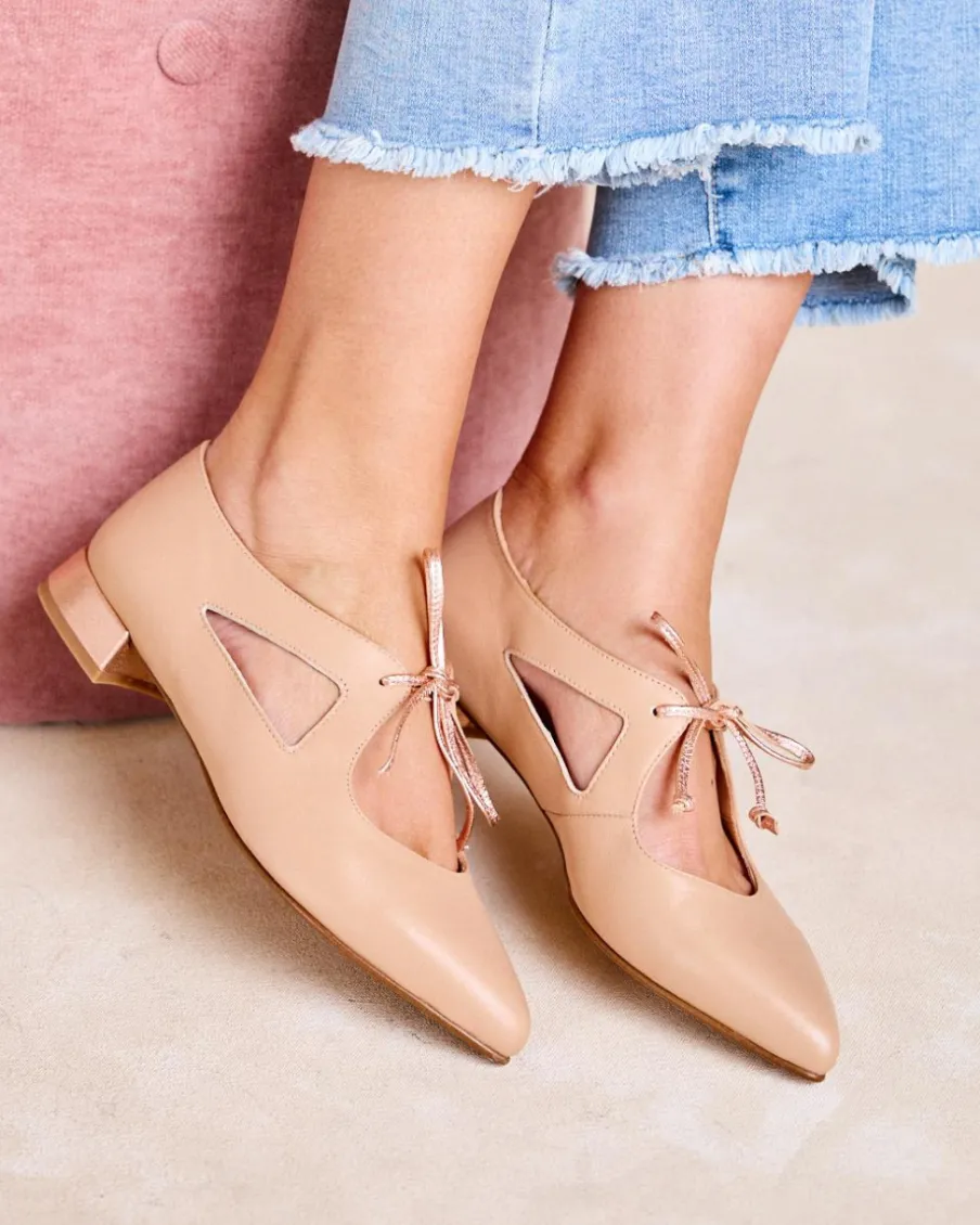 Danseurs-Polin et moi Ballerines Cordon Rita Nu