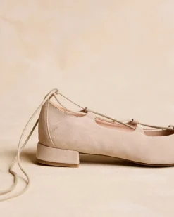 Danseurs-Polin et moi Ballerines Lucienne Corde Sable