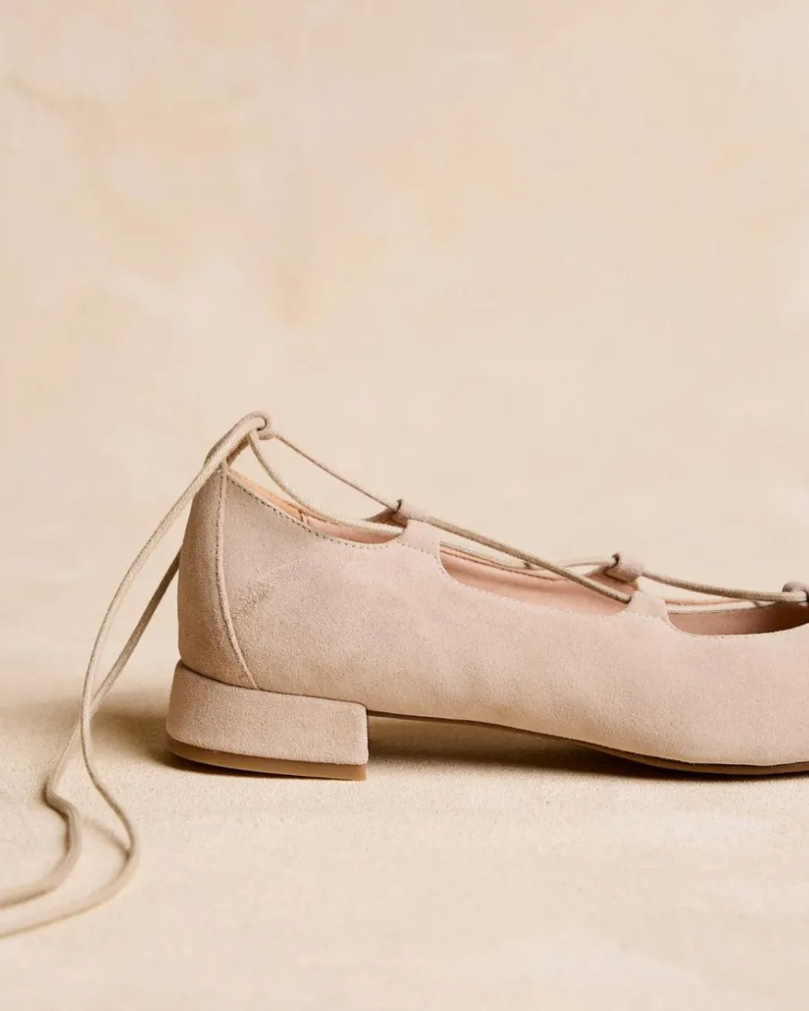 Danseurs-Polin et moi Ballerines Lucienne Corde Sable