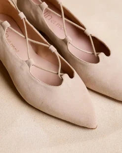 Danseurs-Polin et moi Ballerines Lucienne Corde Sable