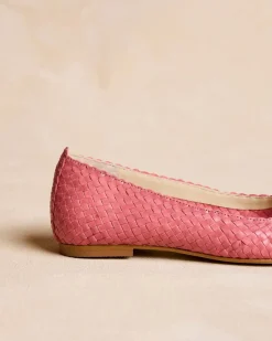 Tressé|Danseurs-Polin et moi Ballerines Tressée nda Rose