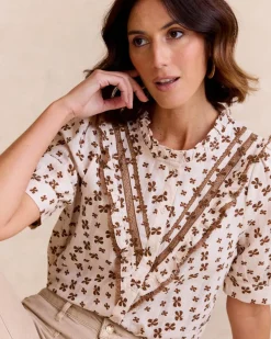 Maternité|Chemisiers Et Chemises-Polin et moi Blouse imprimée Astera CHAMEAU