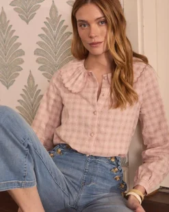 Maternité|Chemisiers Et Chemises-Polin et moi Blouse imprimée madeleine Rose