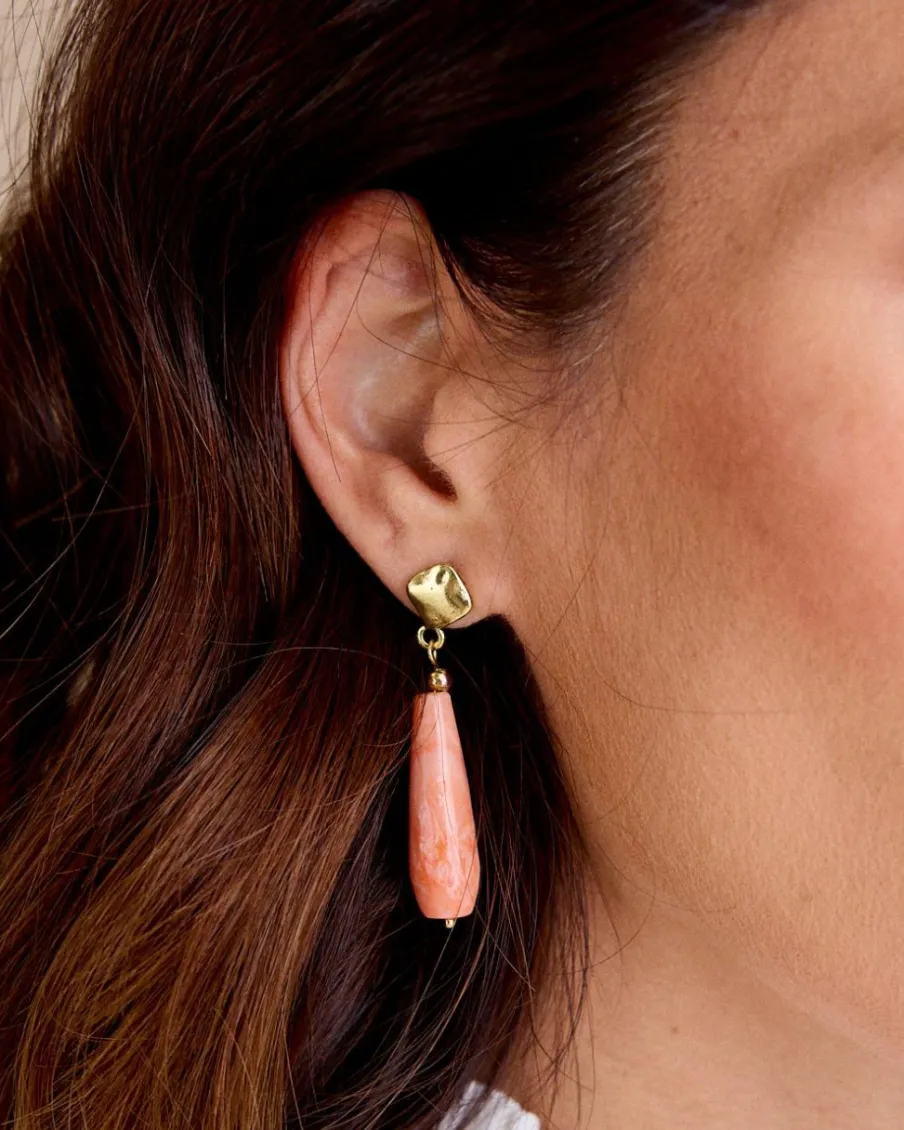 Joaillerie-Polin et moi Boucle d’oreille longue Giulio Chameau