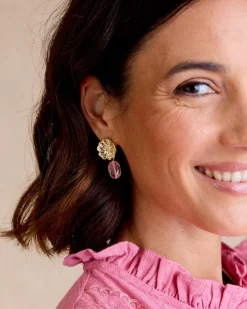 Joaillerie-Polin et moi Boucle d’oreille Margarita Chaumont Rose