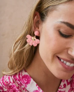 Joaillerie-Polin et moi Boucles d’oreilles Flor Alía Rose