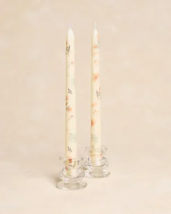 Domicile-Polin et moi Bougeoir en verre Mimi PIERRE