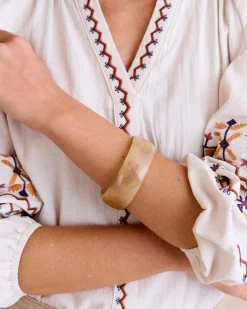 Joaillerie-Polin et moi Bracelet Dinan Écaille de Tortue beige