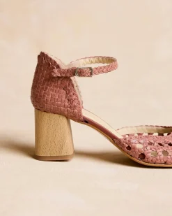 Tressé|Talons Hauts-Polin et moi Chaussure Mari Tressées Maquillage