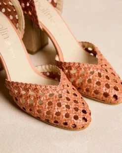 Talons Hauts|Tressé-Polin et moi Chaussure tressée Calmia ORANGE