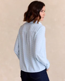 Maternité|Chemisiers Et Chemises-Polin et moi Chemise à pois Camili DENIM