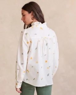 Maternité|Chemisiers Et Chemises-Polin et moi Chemise brodée Sabrina Cru