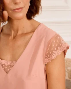 Chemisiers Et Chemises-Polin et moi Chemise Jessie Back MAQUILLAGE