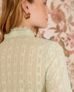 Maternité|Chemisiers Et Chemises-Polin et moi Chemise Plumeti Cali menthe