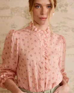 Maternité|Chemisiers Et Chemises-Polin et moi Chemise Selvina Flowers Nu