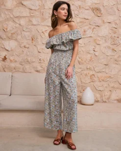 Robes Et Combinaisons-Polin et moi Combinaison de vol Grace Turquoise