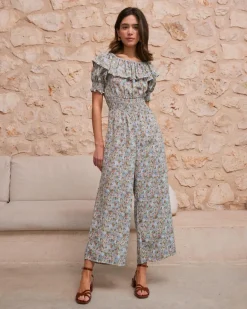 Robes Et Combinaisons-Polin et moi Combinaison de vol Grace Turquoise