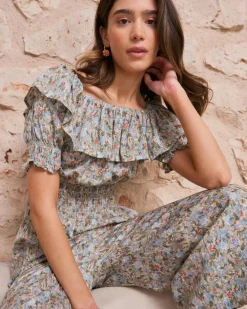 Robes Et Combinaisons-Polin et moi Combinaison de vol Grace Turquoise