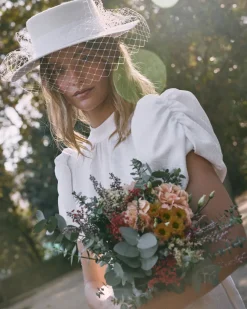 Mariée-Polin et moi Combinaison Mariée Aylén blanc