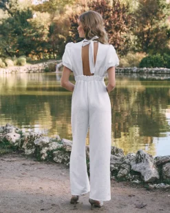 Mariée-Polin et moi Combinaison Mariée Aylén blanc