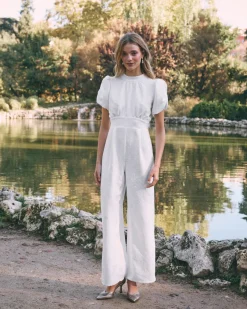 Mariée-Polin et moi Combinaison Mariée Aylén blanc