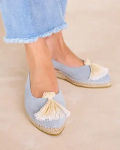Espadrilles-Polin et moi Concetta Detail Espadrille Céleste
