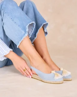 Espadrilles-Polin et moi Concetta Detail Espadrille Céleste