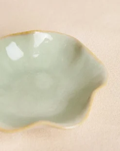 Domicile-Polin et moi Dalina Plateau à bijoux menthe