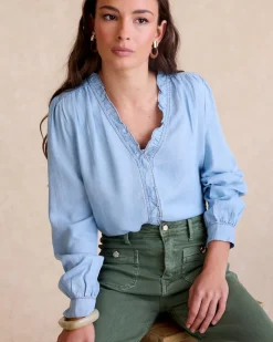 Maternité|Chemisiers Et Chemises-Polin et moi Beatriz Blouse denim