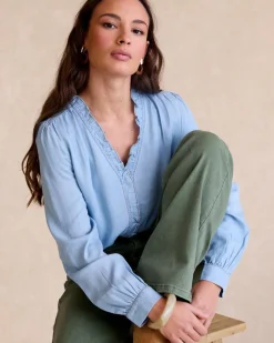 Maternité|Chemisiers Et Chemises-Polin et moi Beatriz Blouse denim