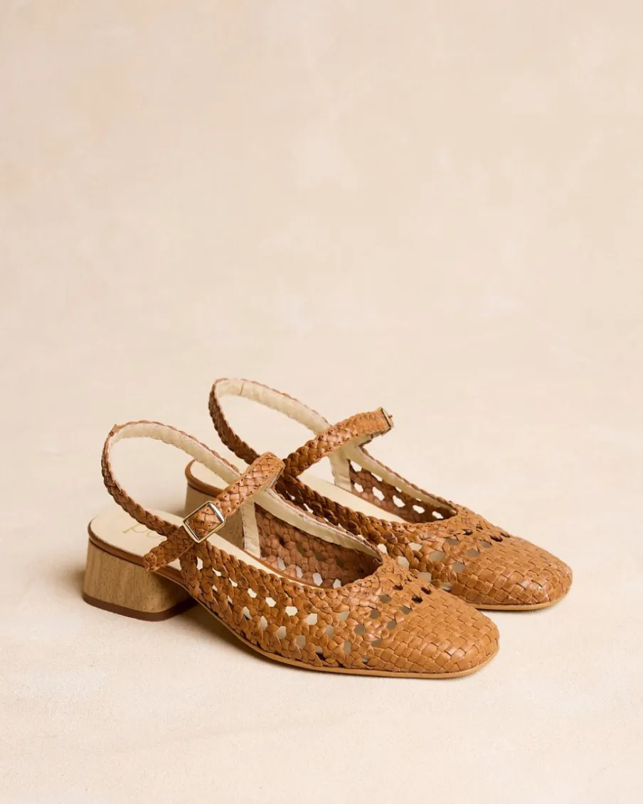 Talons Hauts|Tressé-Polin et moi Escarpins Tressées Maddi Cuir
