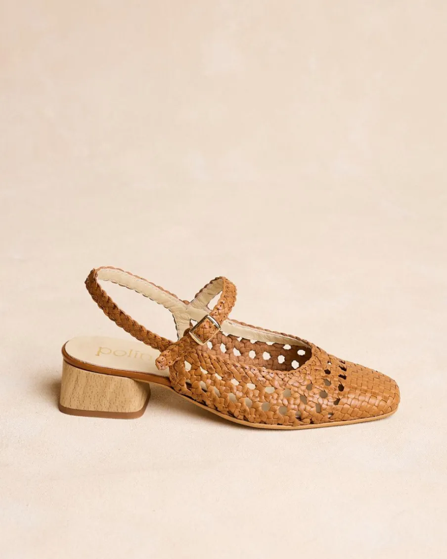Talons Hauts|Tressé-Polin et moi Escarpins Tressées Maddi Cuir
