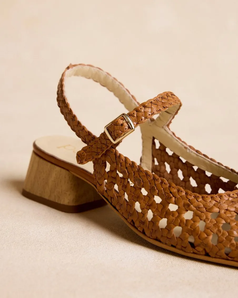 Talons Hauts|Tressé-Polin et moi Escarpins Tressées Maddi Cuir