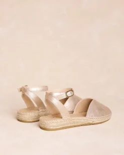 Espadrilles-Polin et moi Espadrille à bento lumineuse ARGENT