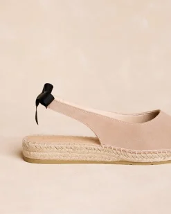 Espadrilles-Polin et moi Espadrille à nœud Iris Taupe