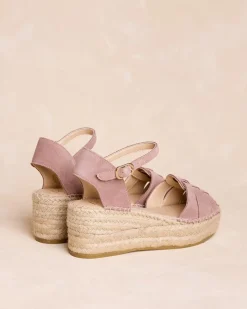 Espadrilles-Polin et moi Espadrille au crabe Nicol Taupe