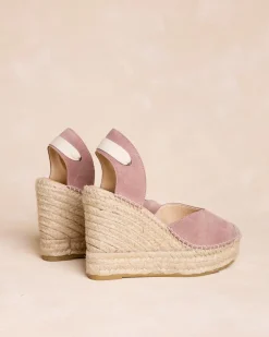 Espadrilles-Polin et moi Espadrille compensée Claudine Taupe