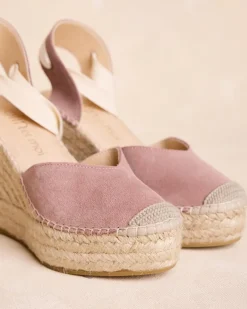 Espadrilles-Polin et moi Espadrille compensée Claudine Taupe