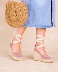 Espadrilles-Polin et moi Espadrille compensée Claudine Taupe