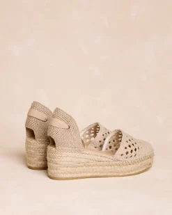 Espadrilles-Polin et moi Espadrille compensée Elisabetta Cru