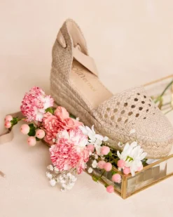 Espadrilles-Polin et moi Espadrille compensée Elisabetta Cru