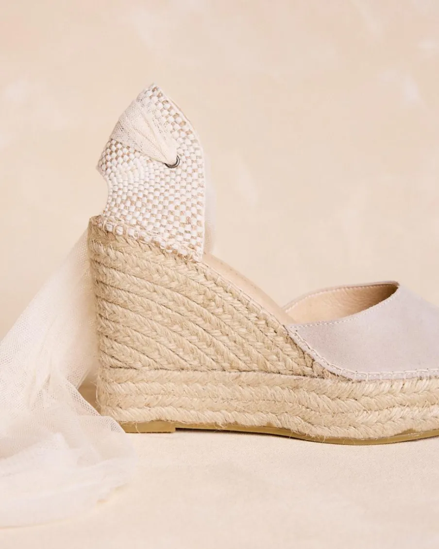 Espadrilles-Polin et moi Espadrille compensée Hortense Sable