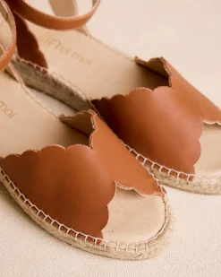 Espadrilles-Polin et moi Espadrille en Issota Cuir