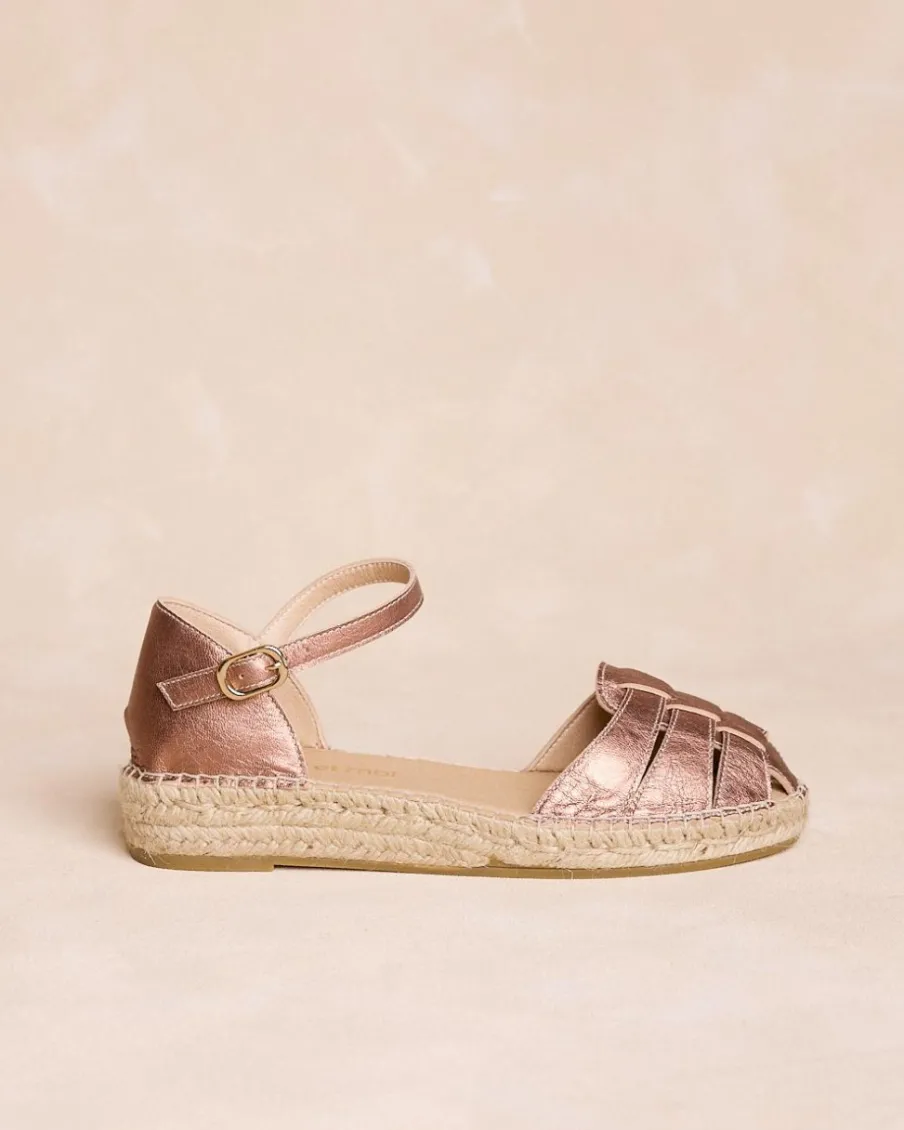 Espadrilles-Polin et moi Espadrille mangeuse de crabe Adèle MAQUILLAGE
